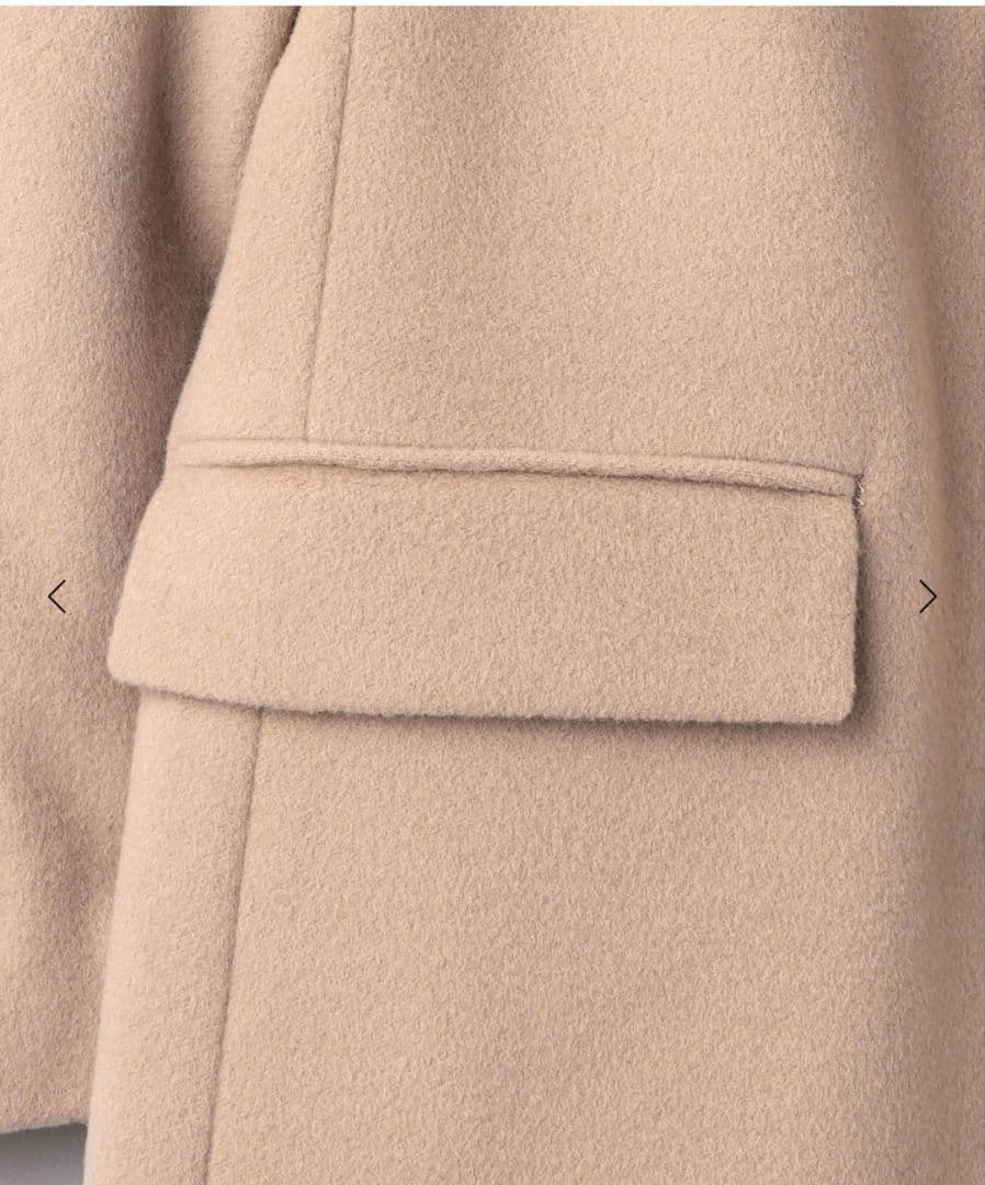 【美品】UNITED ARROWS ダブルブレストテーラードコート