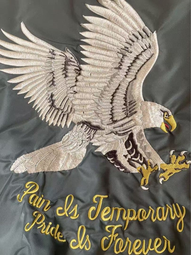 【WEB限定】AVIREX M MA-1フライトジャケット452nd刺繍鷹鷲鳥