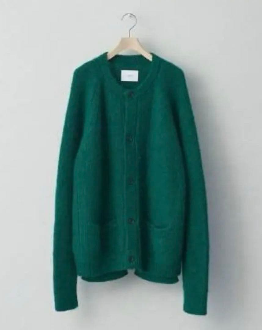 トップス Ssstein KID MOHAIR CARDIGAN(GREEN)