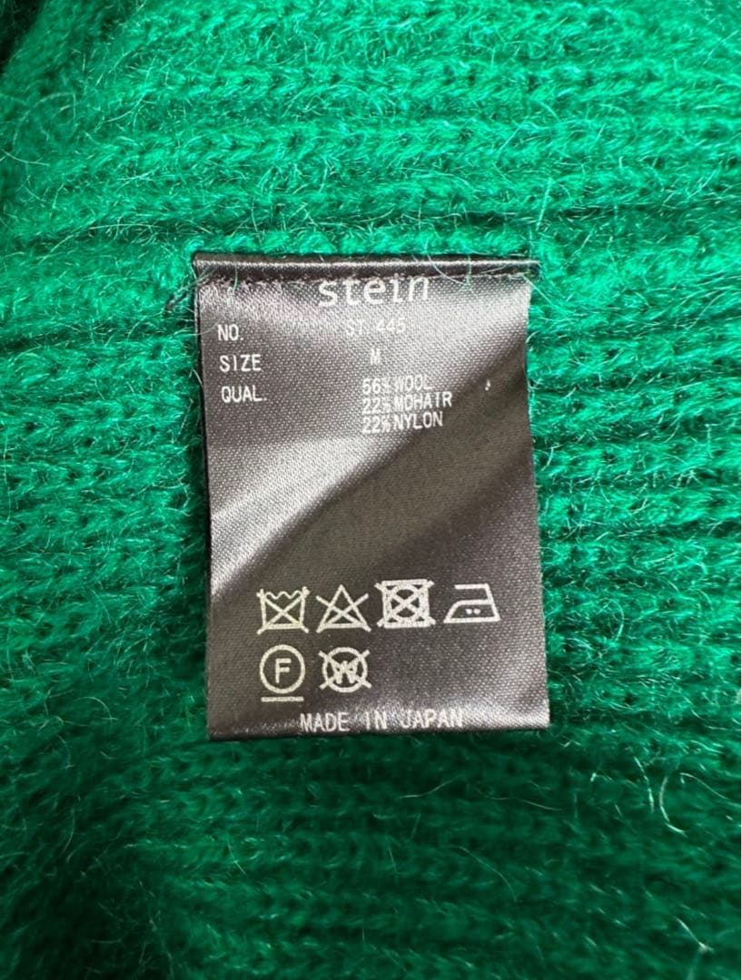 トップス Ssstein KID MOHAIR CARDIGAN(GREEN)