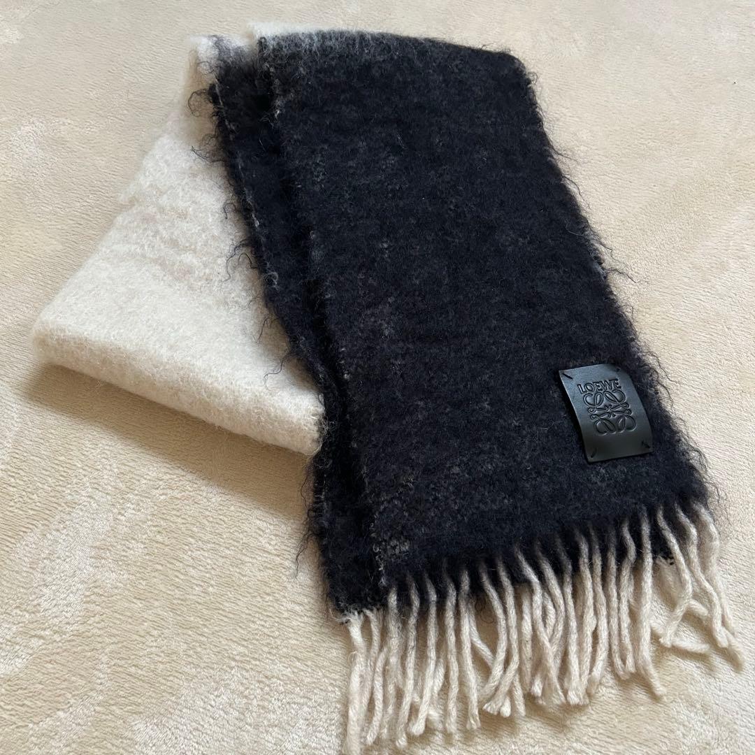 LOEWE モヘアマフラー