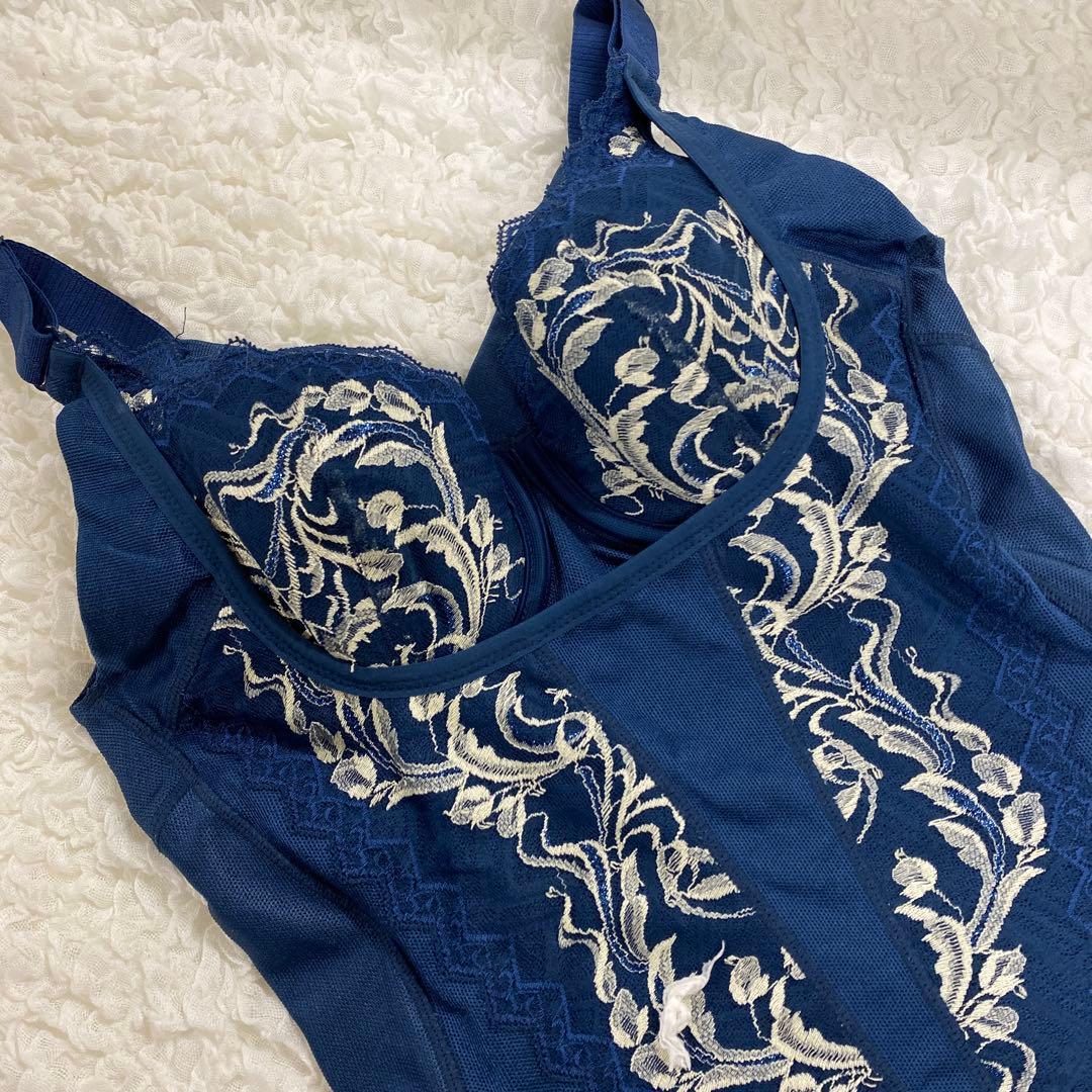 マルコ 補正下着 ボディシェイプスーツ C75 L リベルディーニュ ネイビー