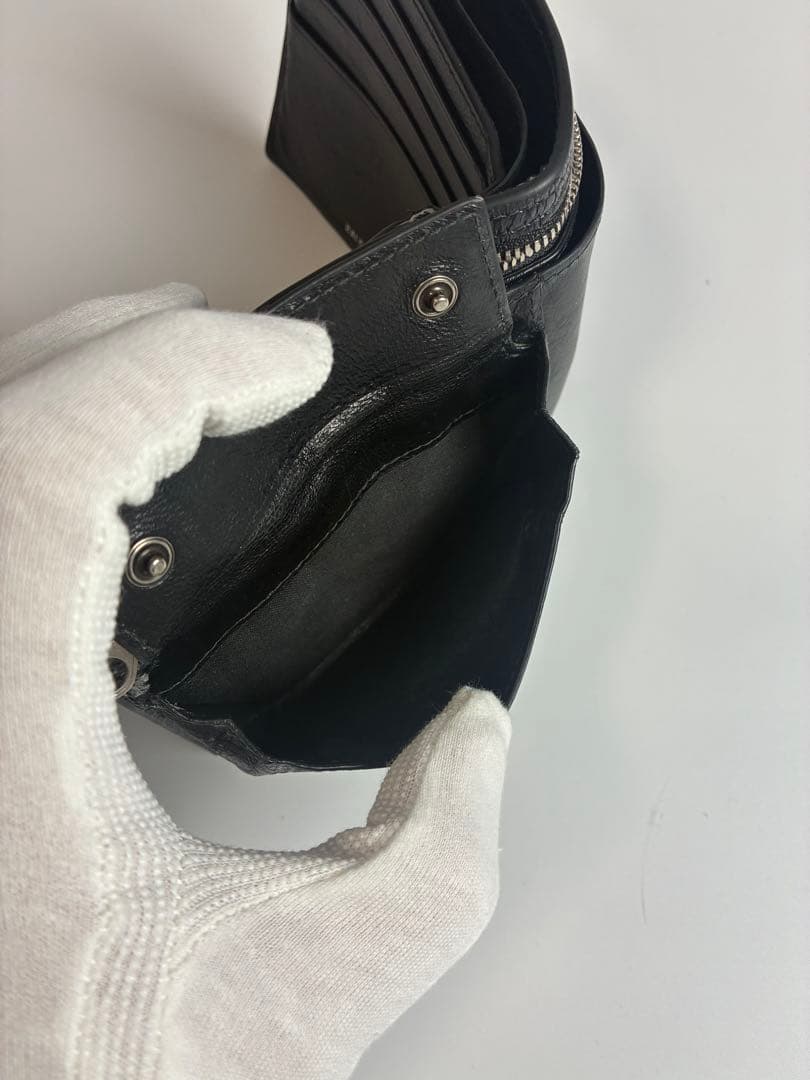 バレンシアガ　スーパービジー　二つ折り財布