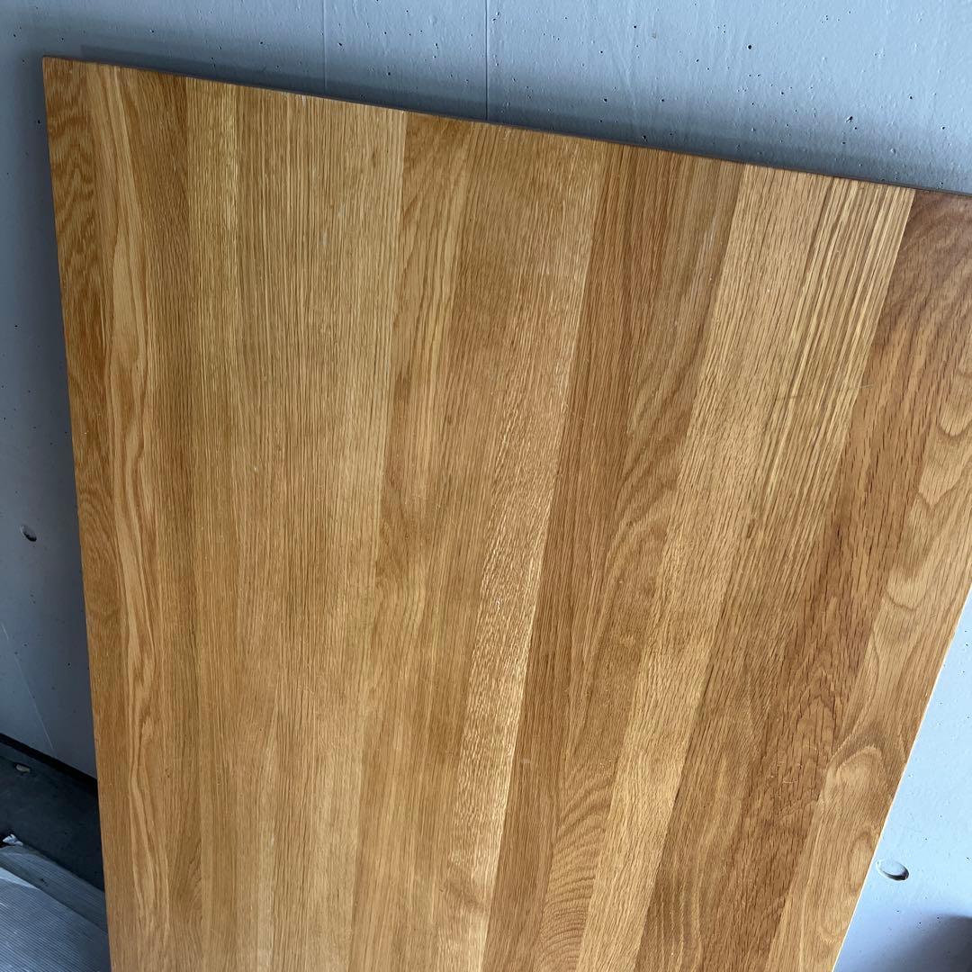 美品・廃盤希少★無印 無垢材ダイニングテーブル・オーク材・幅１４０ｃｍ