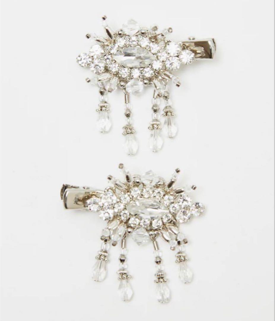 tanakadaisuke crystal hair clip ヘアクリップ