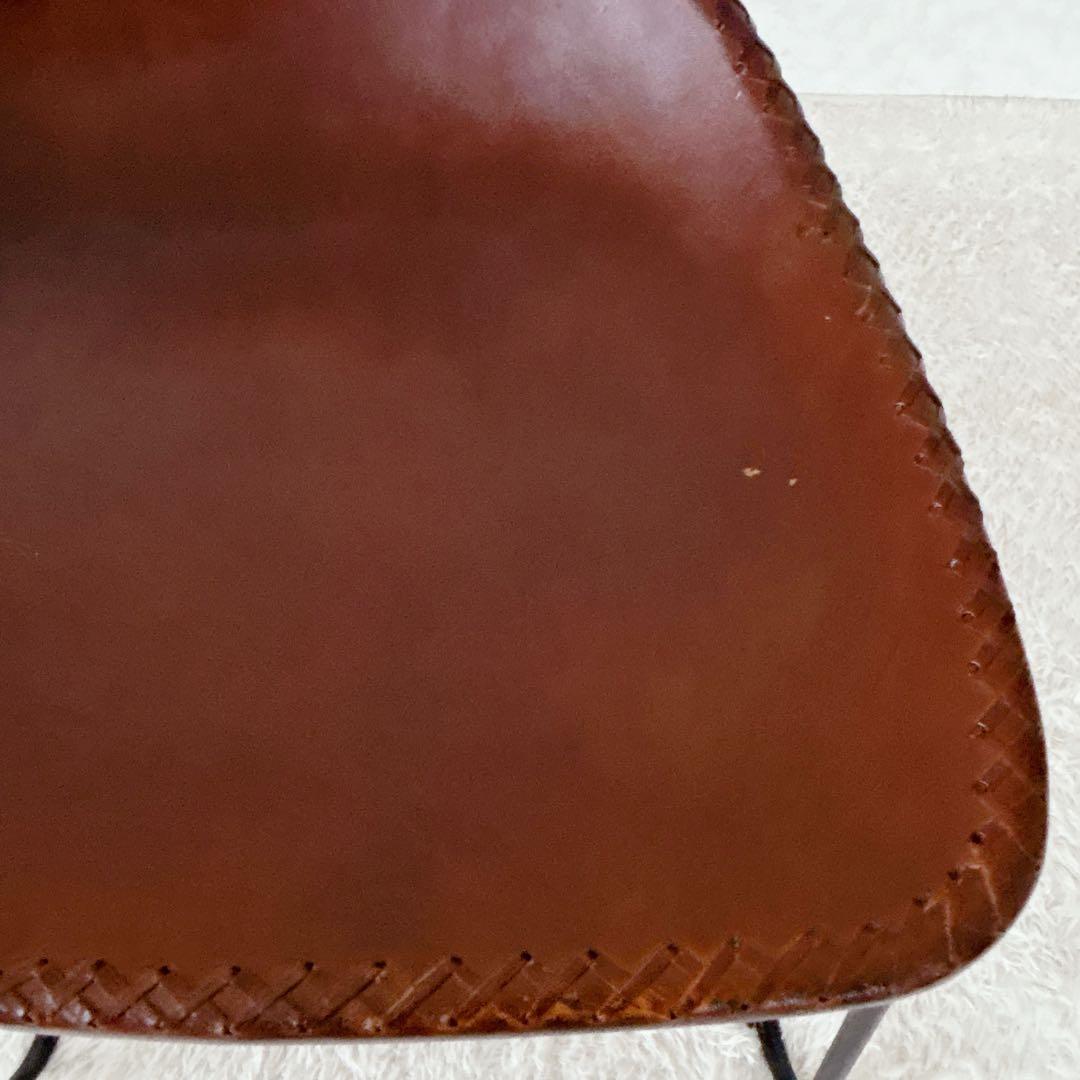 ra2ccho様リクエスト品 】アイアン スツール レザー スツール インダスト