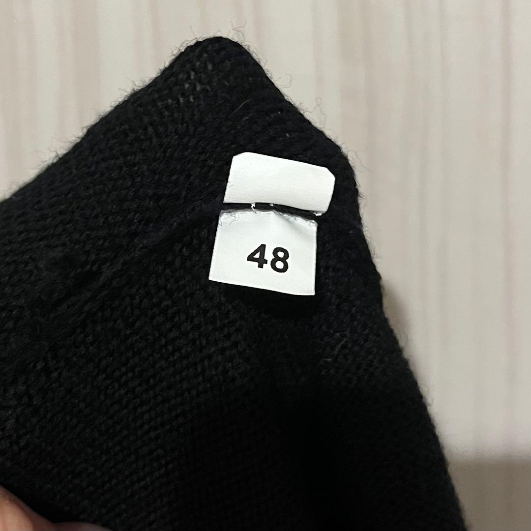 GRAN SASSO / グランサッソ 8ゲージ ウールニットカーディガン 48