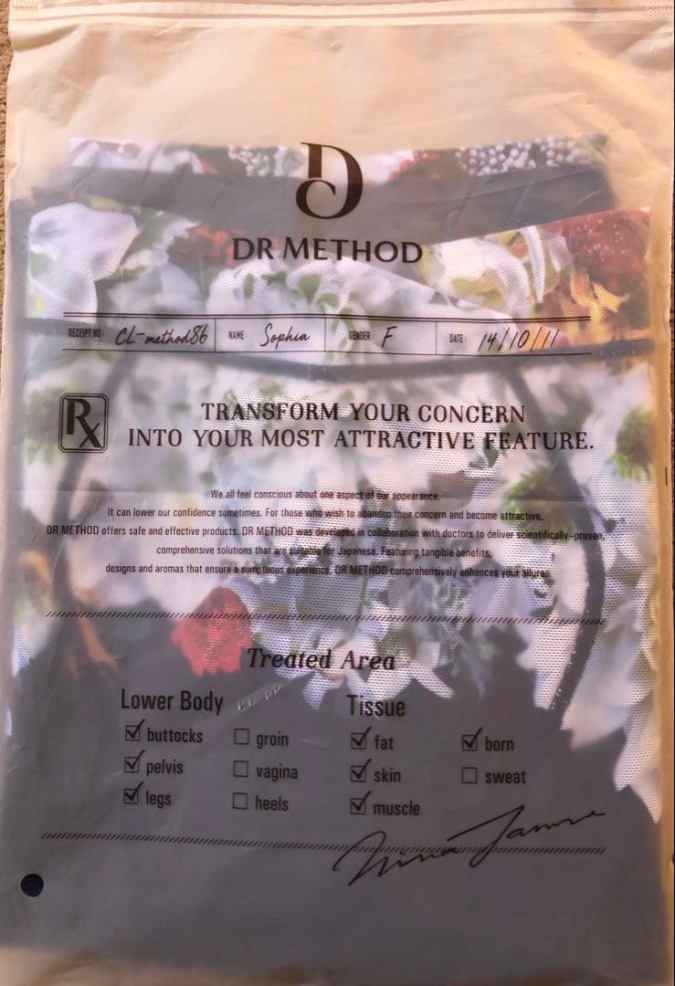 DRMETHOD Slibee スリビーガードル　二枚セット　S