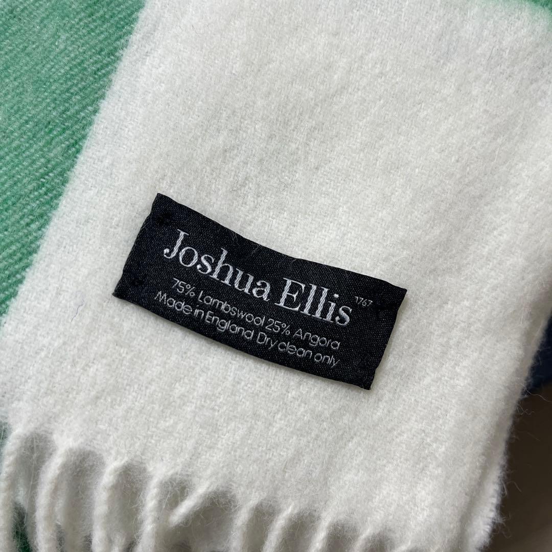 Joshua Ellis チェック柄ストール