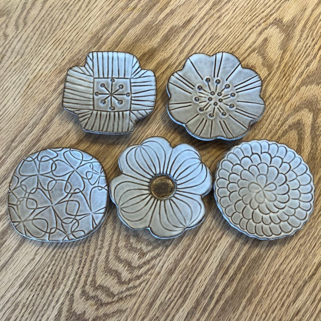 葛西国太郎　HANI 小皿　豆皿　5点