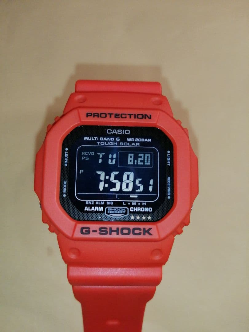カシオ　G-shock GW-M5610MR 洗浄済み　超美品
