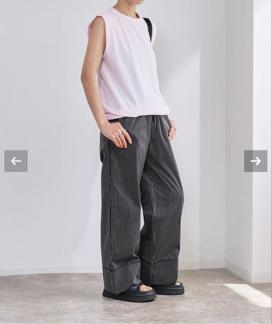 【新品】エイトン FRESCA SINGLE JERSEY TANK TOP