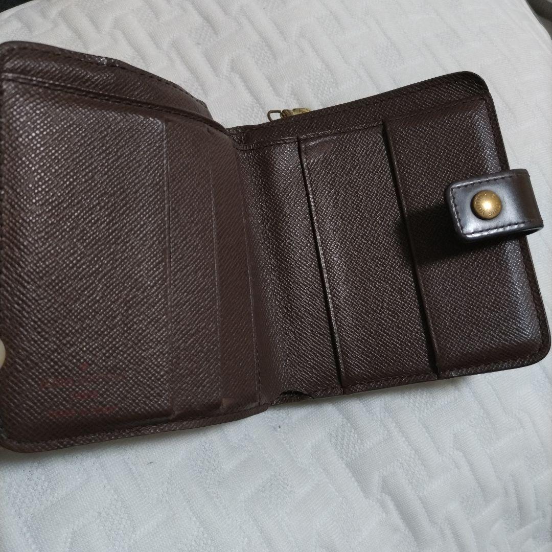 LOUIS VUITTON ルイヴィトン ダミエ コンパクトジップ ファスナー