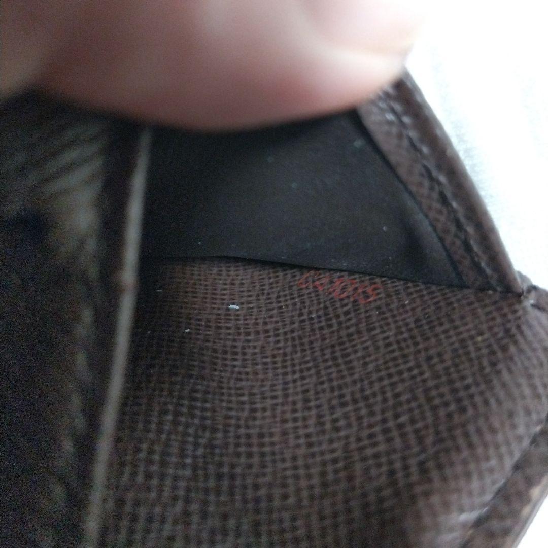 LOUIS VUITTON ルイヴィトン ダミエ コンパクトジップ ファスナー