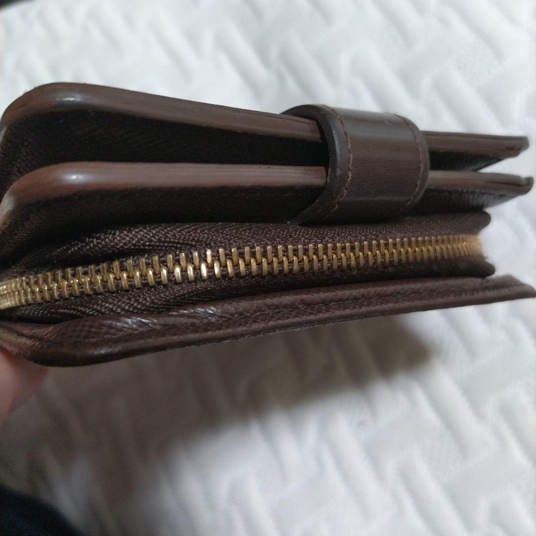 LOUIS VUITTON ルイヴィトン ダミエ コンパクトジップ ファスナー