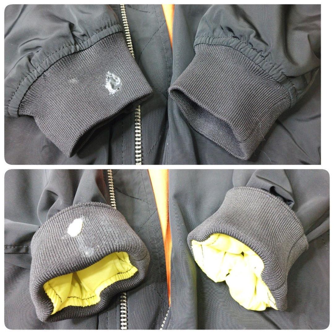 DIESEL MA-1 ボンバージャケット L 黒 00s Y2K TALON