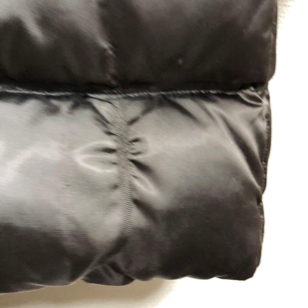 ゆ*♡様 正規品　プラダ　ダウンジャケット　ファー付き　三角ロゴなし