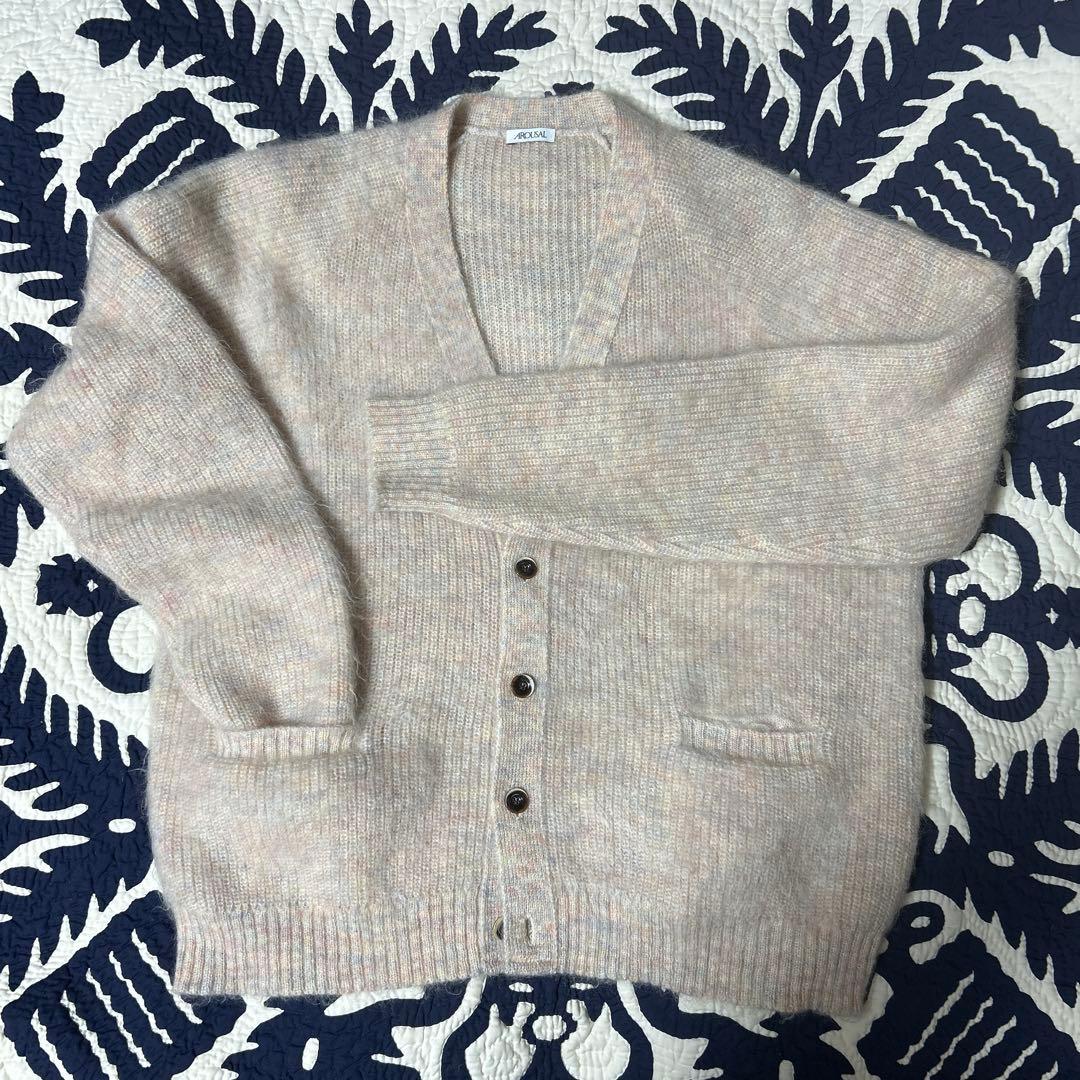 AROUSAL アローサル モヘアカーディガン