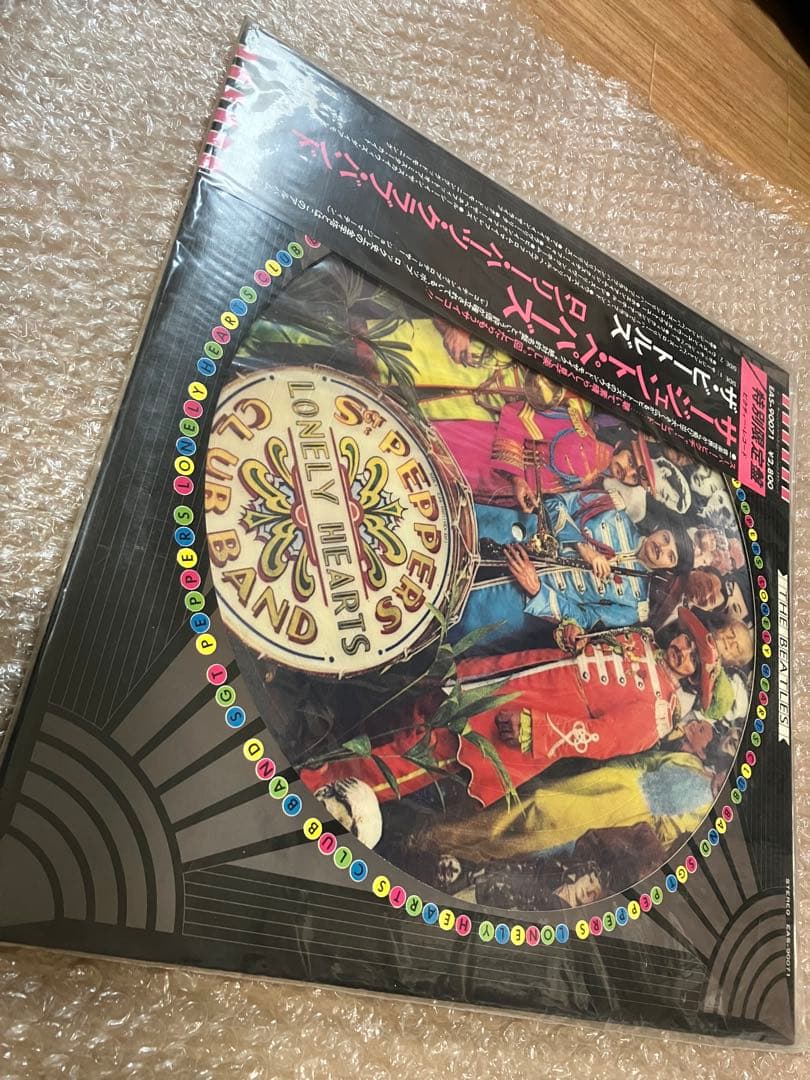 未開封　シールド新品　EAS78年　ピクチャーレコード　ビートルズ