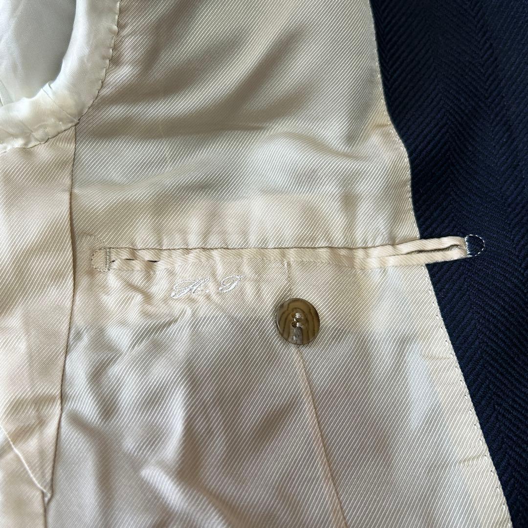 現行 定価16万 ポールスチュアート ヘリンボーンツイード チェスターコートM