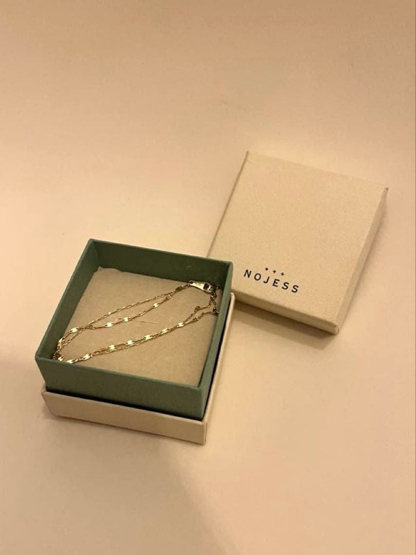NOJESS ダブルチェーンブレスレット