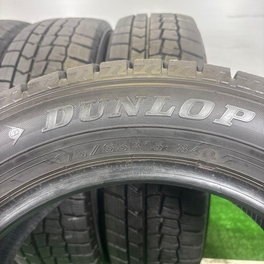175/65R15 ダンロップ WM02 4本 送料無料 冬タイヤ T1498