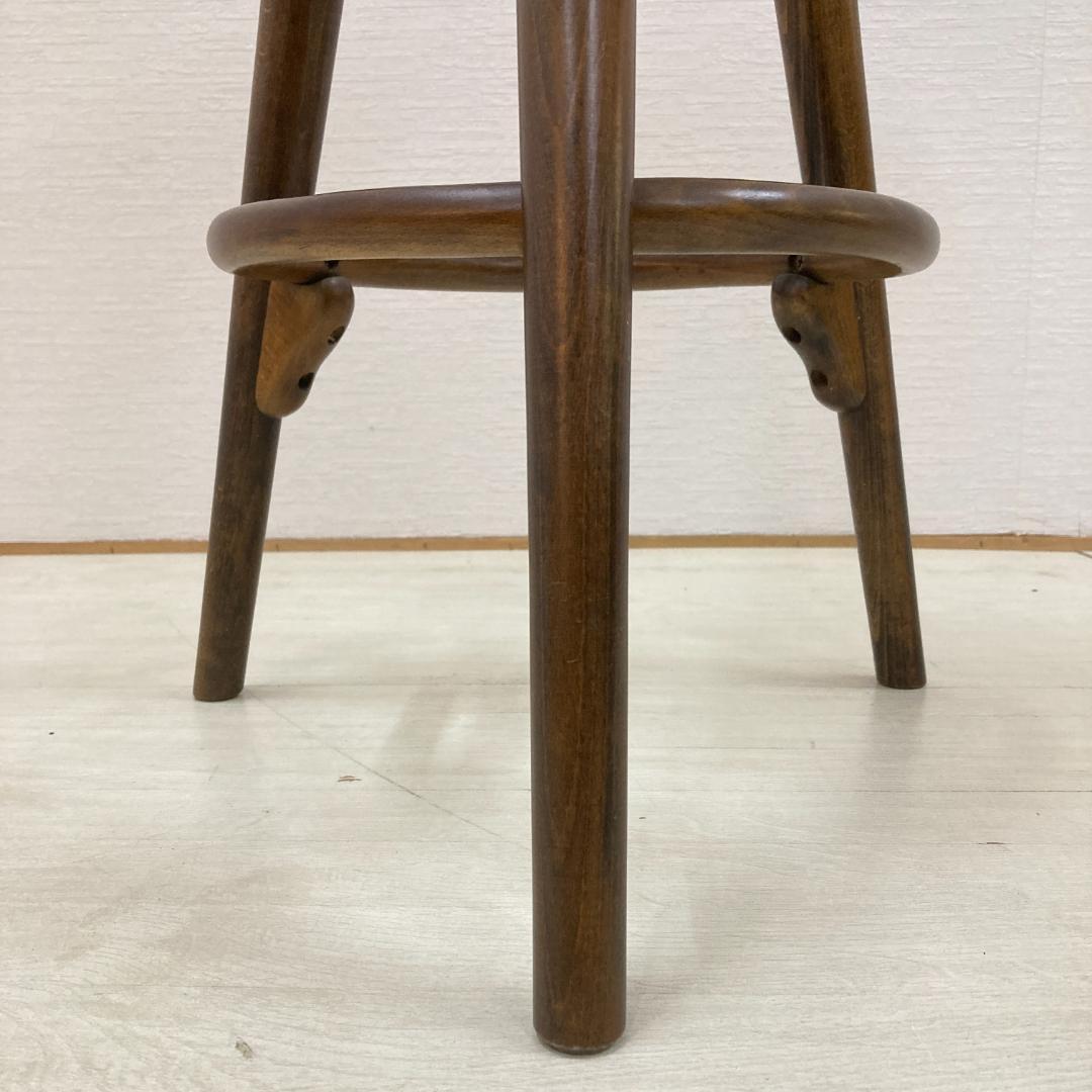 【柏木工】飛騨高山の家具 ハイスツール カウンターチェア 丸椅子