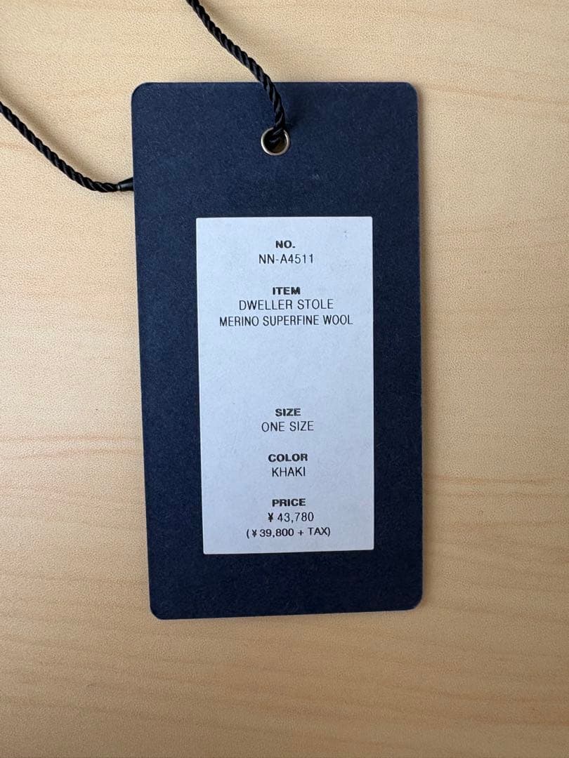 nonnative ノンネイティブ DWELLER STOLE