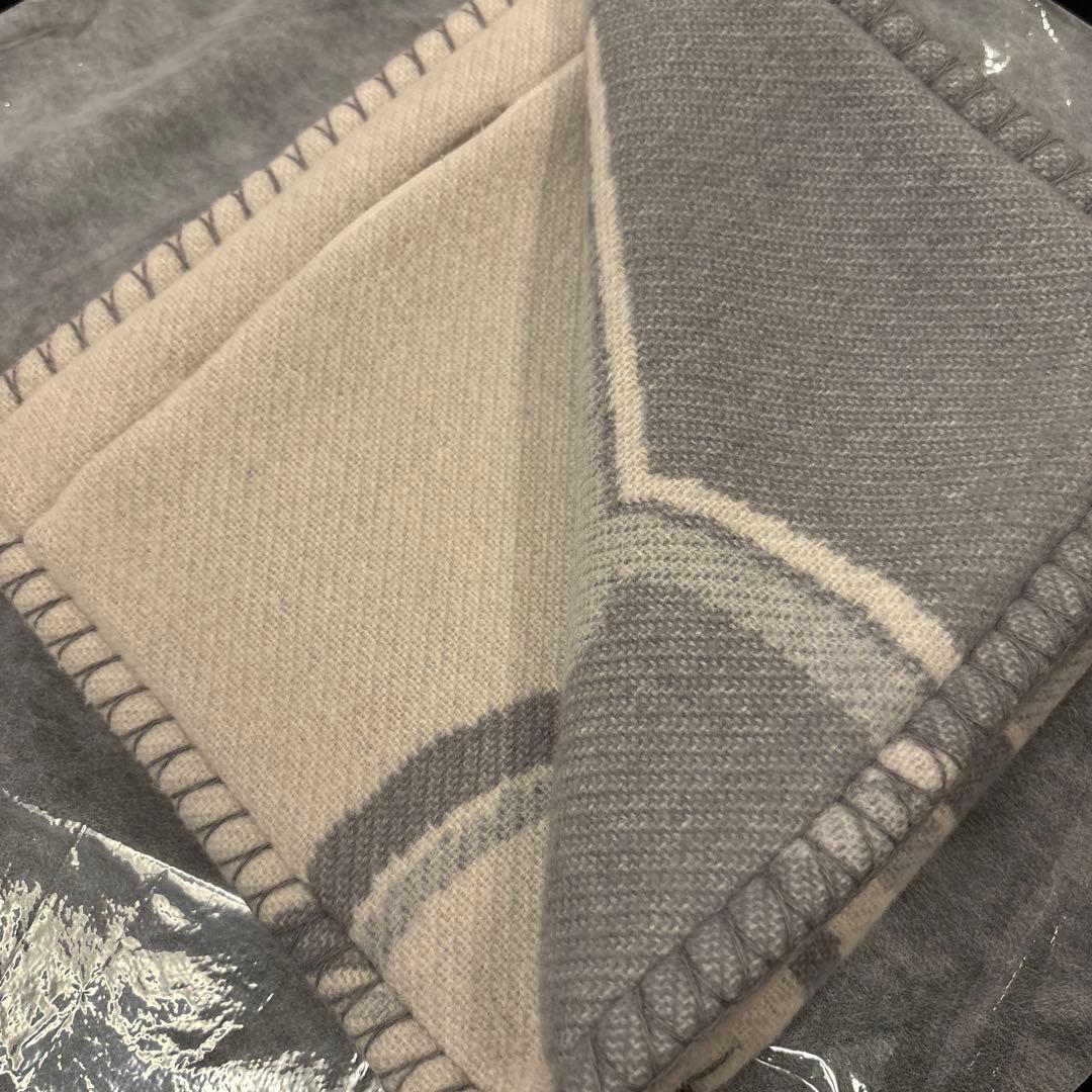 HERMES クッション　タッタソール