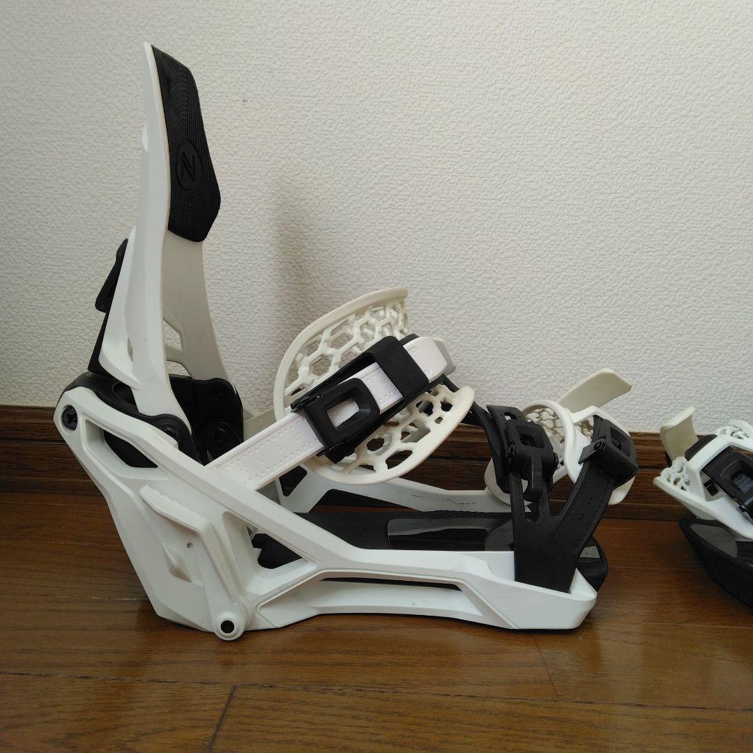 Nidecker SUPERMATIC スノーボードビンディング ホワイト