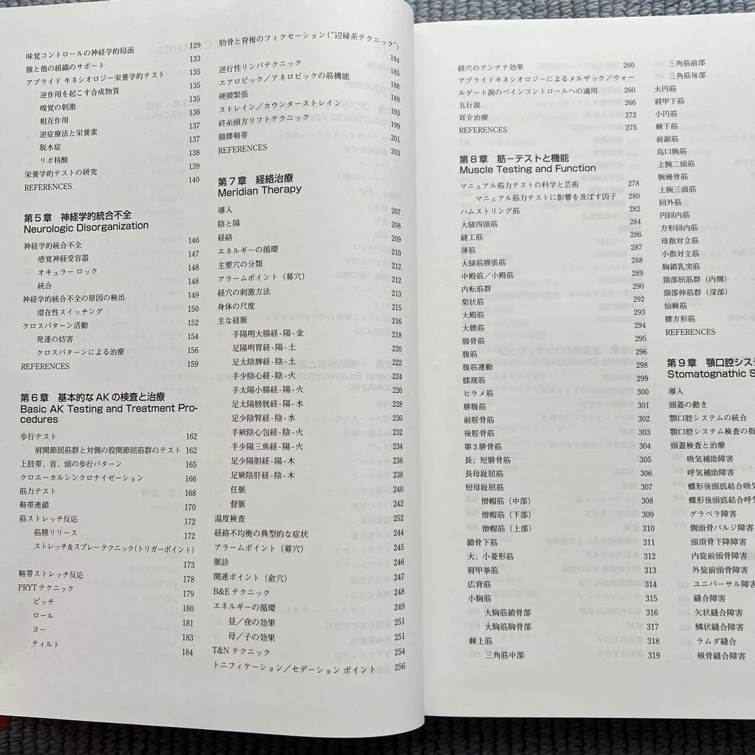 健康・医学 Applied Kinesiology Synopsis