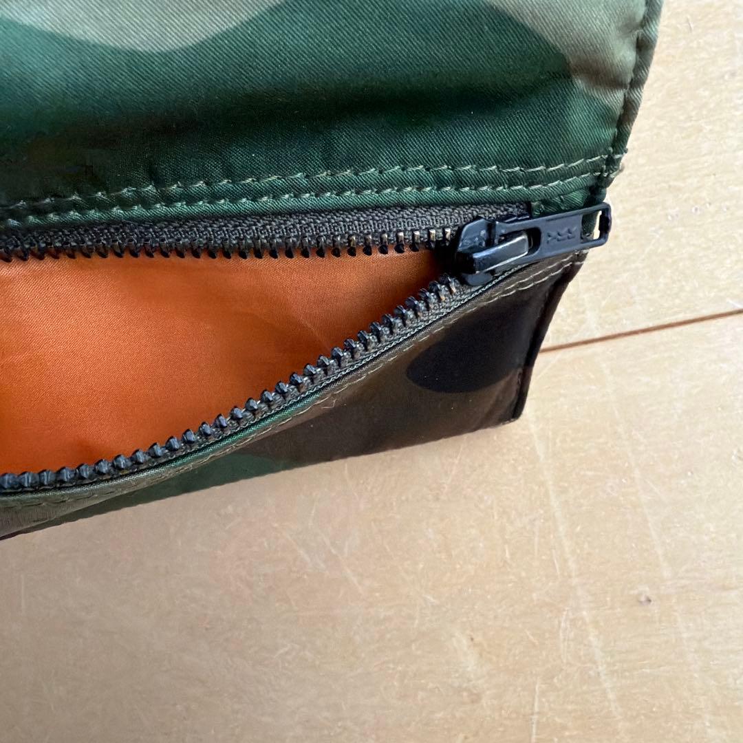 PORTER 迷彩柄 長財布 タンカー ウォレット カモフラ 二つ折り財布