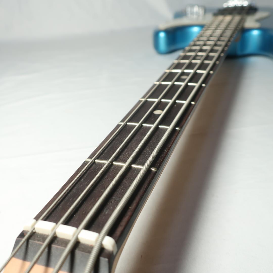 Bacchus BJB-300R エレキベース ブルー ケース付