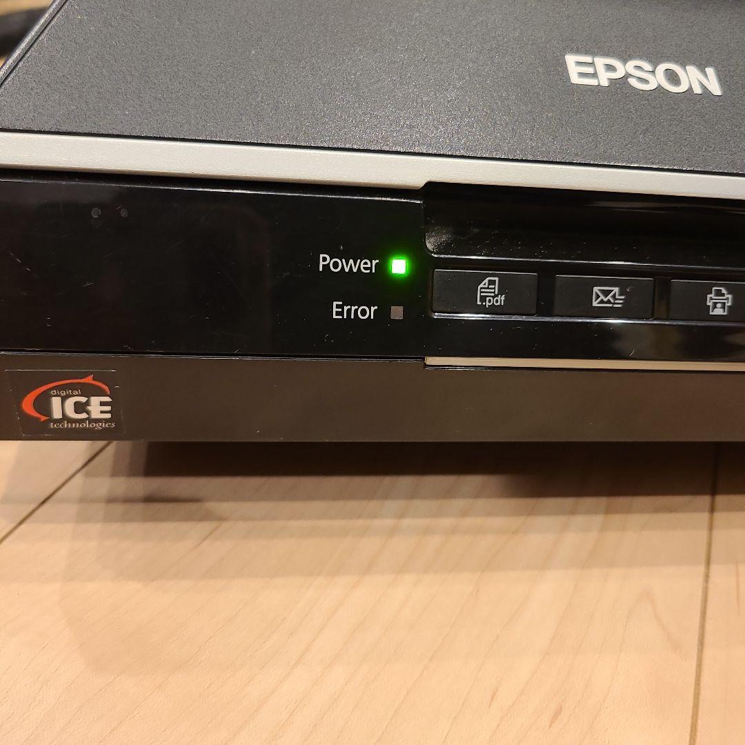 EPSON GT-X820 フラットベッドスキャナー ケーブル、純正アダプター付