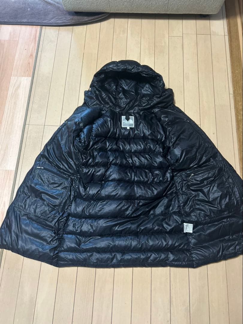 The North Face ブラック ダウンジャケット ロング丈
