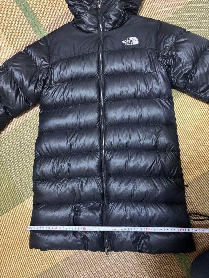 The North Face ブラック ダウンジャケット ロング丈