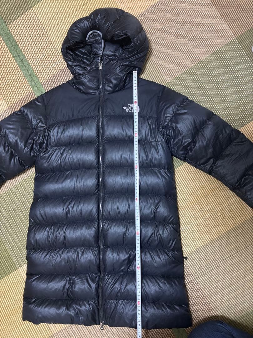The North Face ブラック ダウンジャケット ロング丈