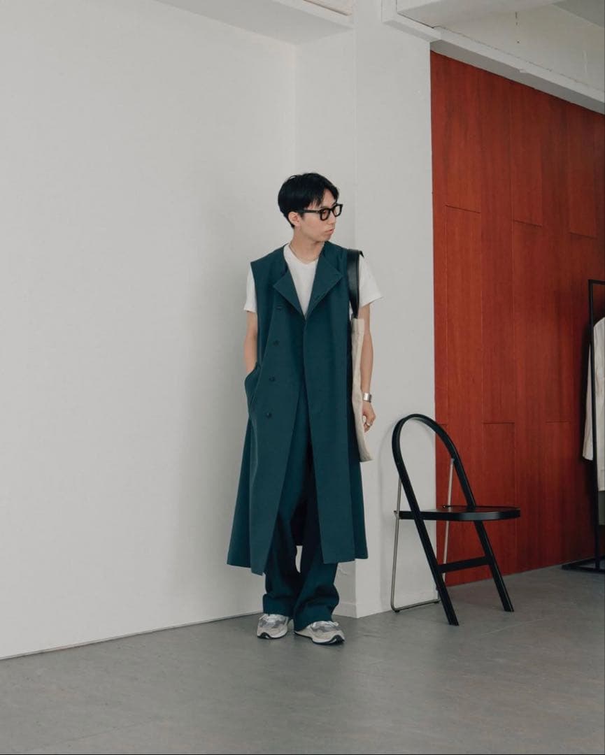 ジャケット・アウター SUBLATIONS SEC.04 SLEEVELESS LONG COAT 1