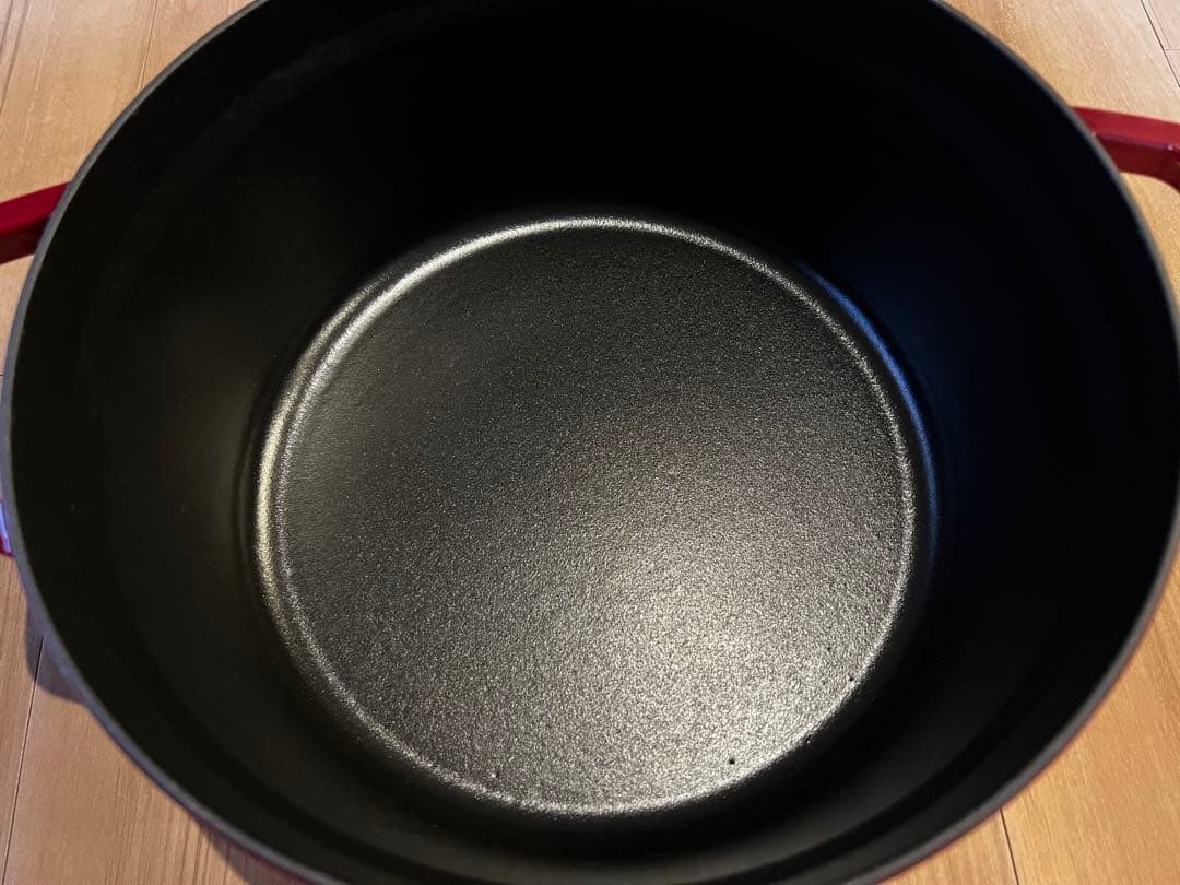 極美品 ストウブ STAUB LA COCOTTE 26 フランス チェリー
