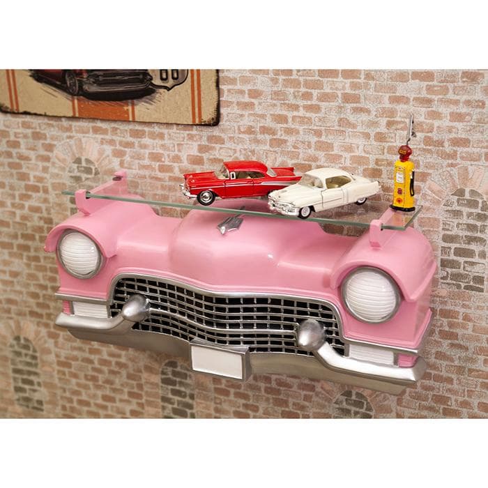 アウトレット セール品 キャデラック カー ウォール シェルフ ラック 収納 棚