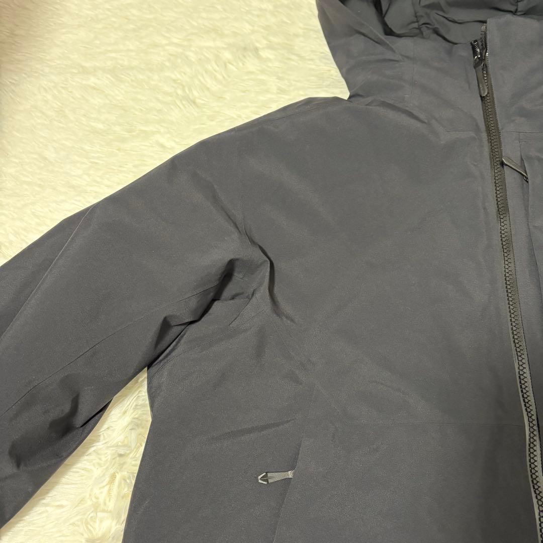 定価12万超え 展示品【アークテリクス】レイルパーカー M 黒 GORE-TEX