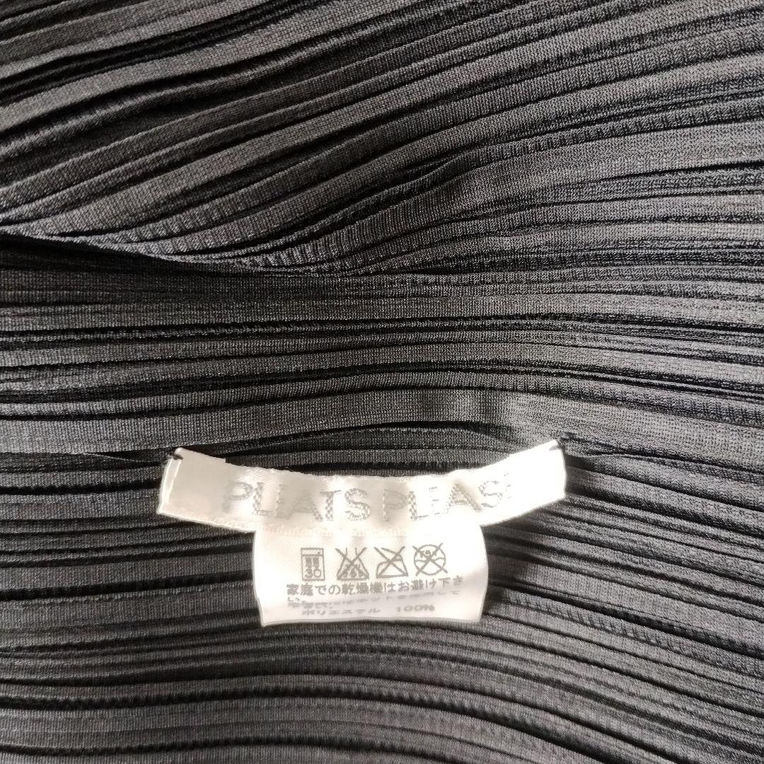PLEATS PLEASE プリーツ加工　半袖トップス　サイズ３
