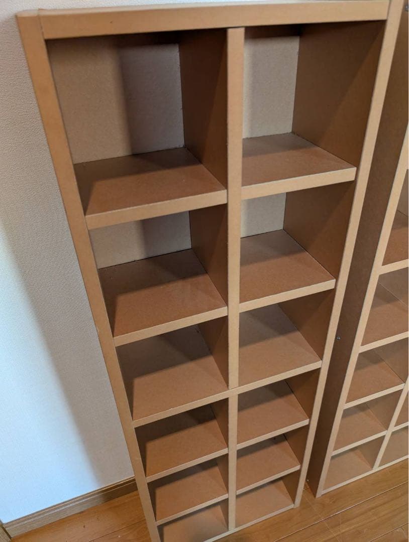 ■送料込■無印 MUJI パルプボードボックス 6×2 セット 棚収納 シェルフ