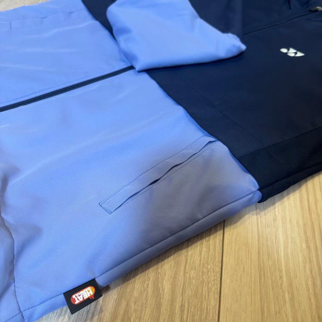 チル 　YONEX ジャケット パンツセット ネイビー/パープル
