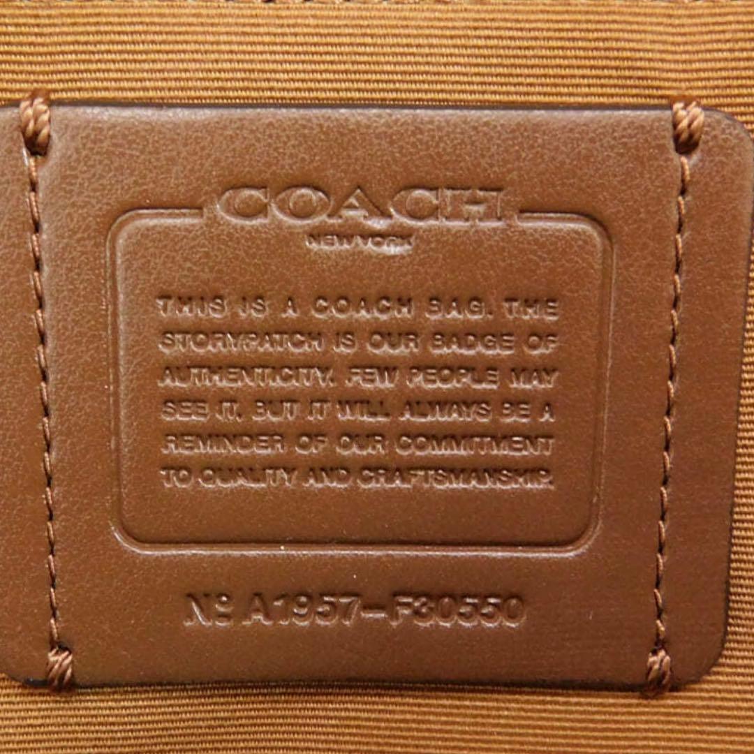 【美品】COACH コーチ リュック ホワイト レザー バックパック