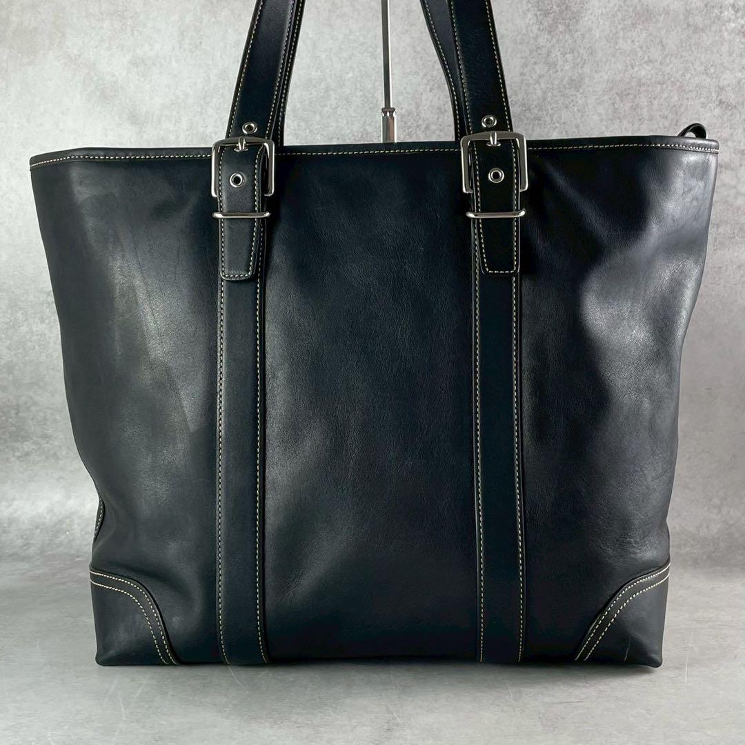 COACH オールドコーチレザートートビジネスバッグA4通勤