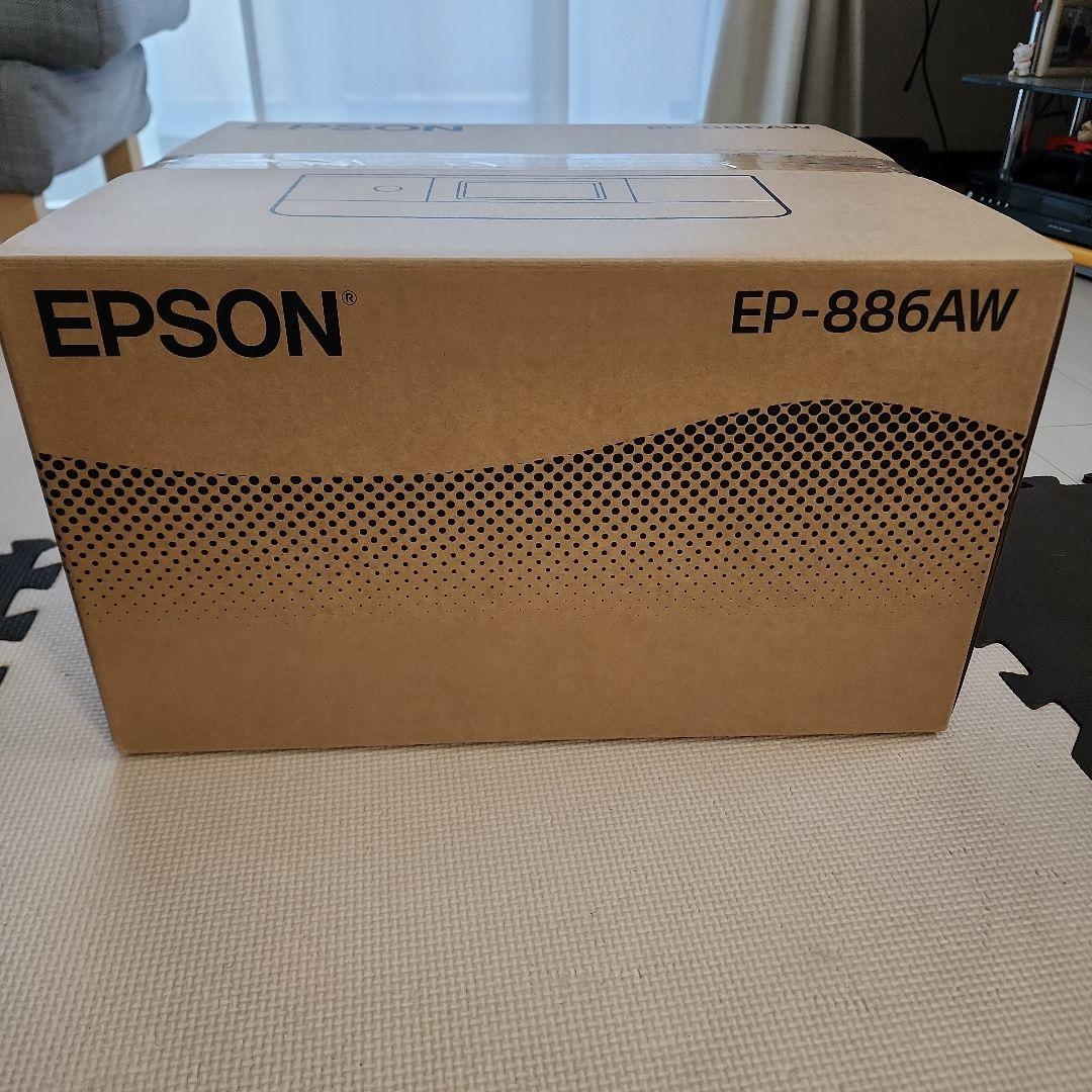 【えんぴつ】EPSON EP-886AW インクジェットプリンター 本体
