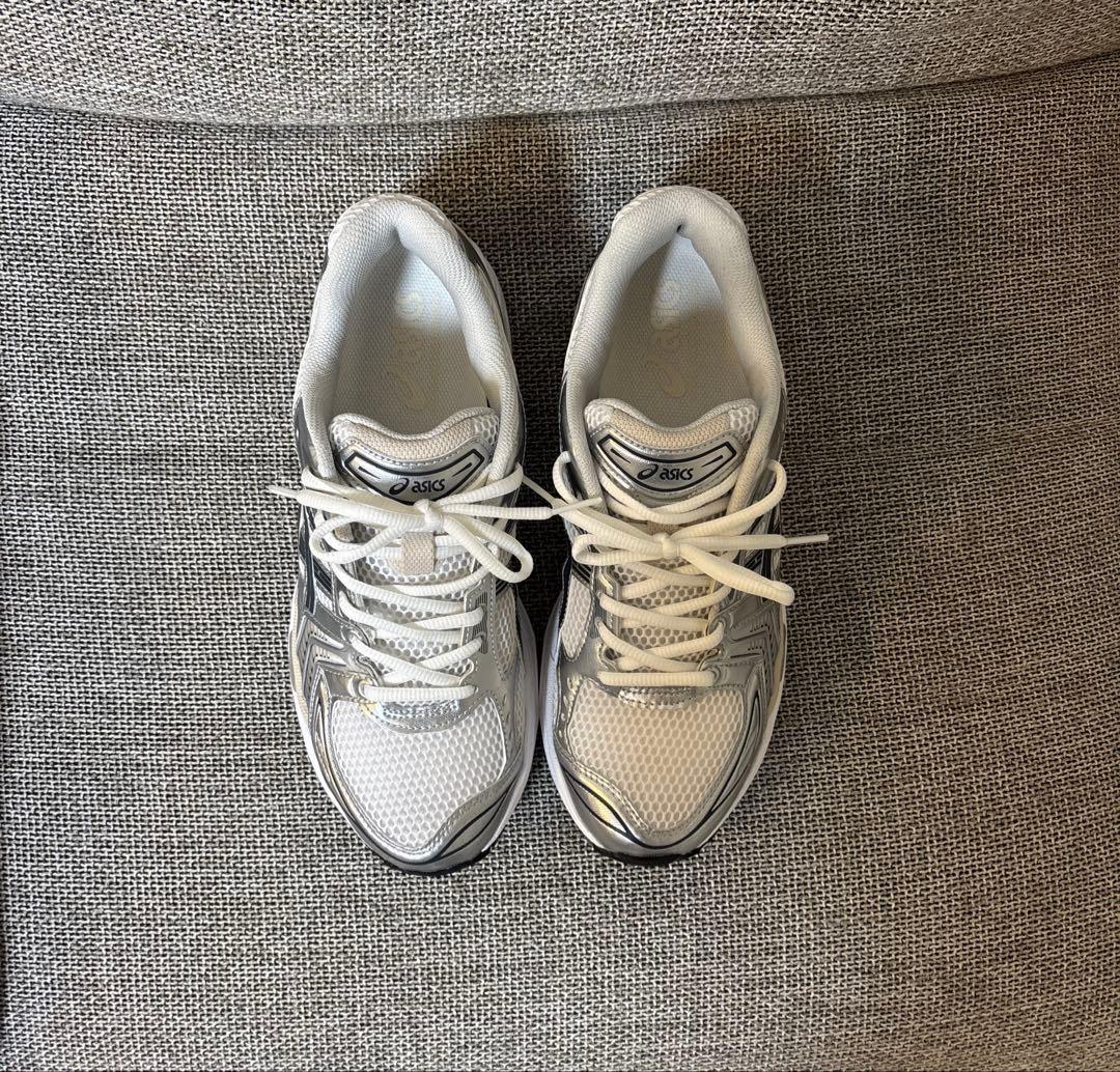 靴 Asics Gel-Kayano 14 White/Graphite Grey