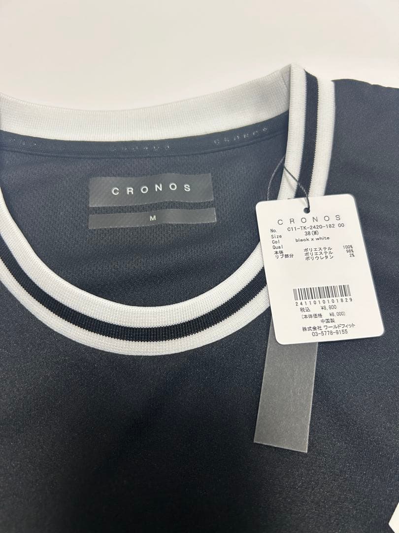 さっさCRONOS クロノス ノースリーブ &リフトtシャツネイビーセット