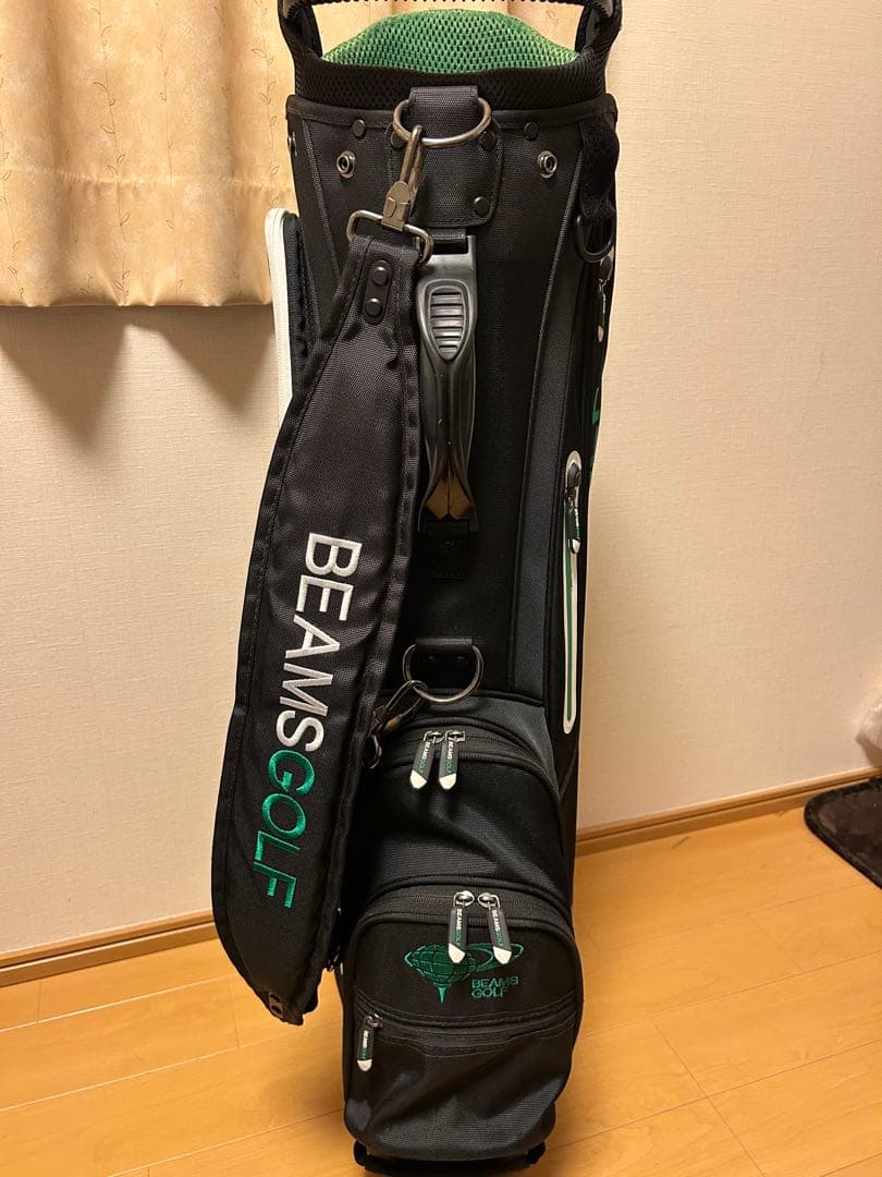 石*斗様 BEAMS GOLF ゴルフバッグ ブラック